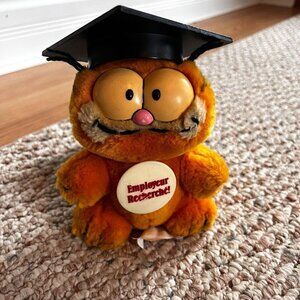 Graduate Garfield Vintage "Employeur Recherche!" NWT 1978